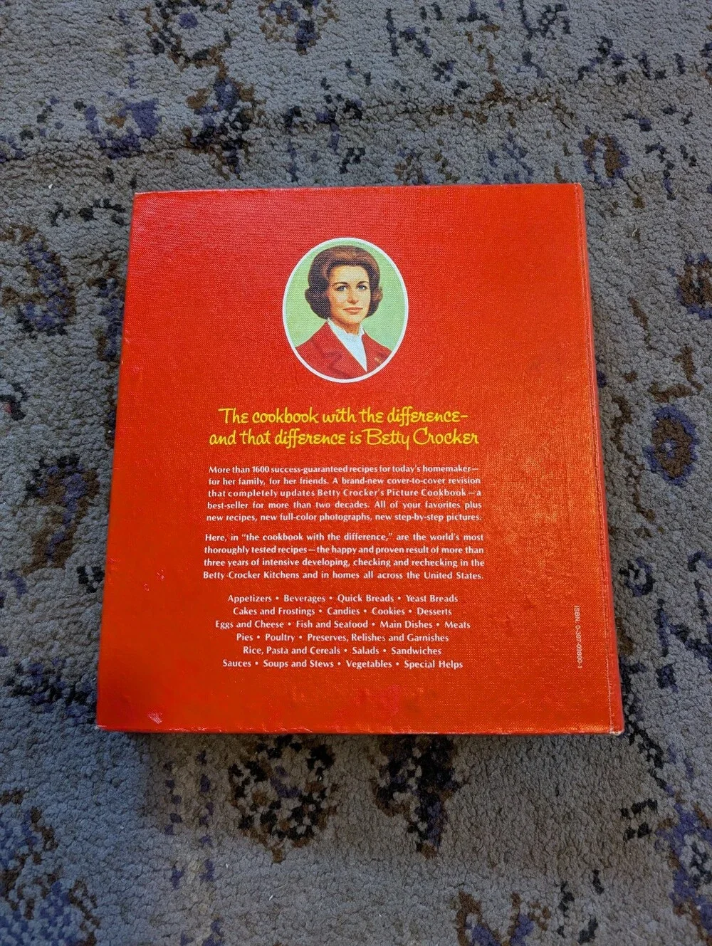 Vintage Betty Crocker Red Pie Cookbook 5-Ring HC 1978 Betty Crocker Kitchens